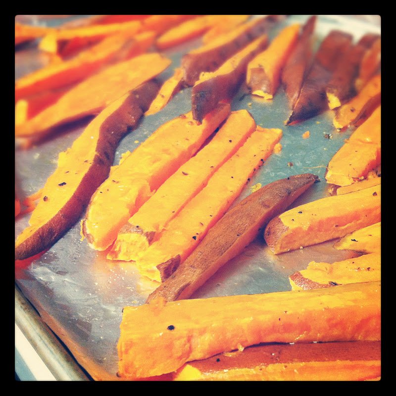 Oven Baked Yam Fries Recipe Who Says Fries Can’t Be Healthy? EATING