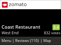 Coast Restaurant on Urbanspoon
