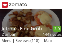 Jethro's Fine Grub on Urbanspoon