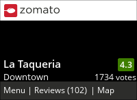 La Taqueria Taco Shop on Urbanspoon