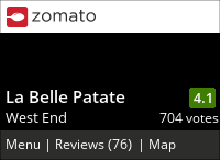 La Belle Patate on Urbanspoon