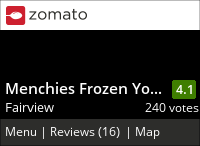 Menchie's Frozen Yogurt on Urbanspoon