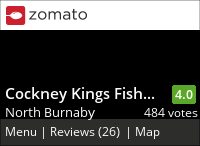 Cockney Kings Fish & Chips (Hastings) on Urbanspoon