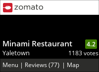 Minami on Urbanspoon
