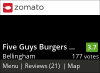 Five Guys Burgers and Fries on Urbanspoon