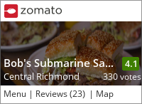 Bob's Submarine Sandwiches on Urbanspoon