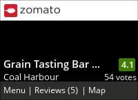 Grain Tasting Bar on Urbanspoon