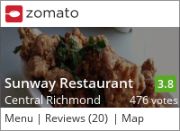 Sunway Restaurant 三味食堂 on Urbanspoon