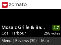 Mosaic Bar & Grille on Urbanspoon