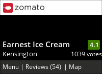 Earnest Ice Cream on Urbanspoon