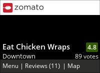 Eat Chicken Wraps on Urbanspoon