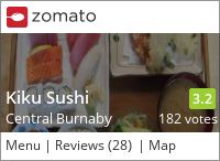 Kiku Sushi on Urbanspoon