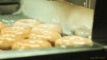 1000notes Donuts animated GIF