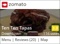 Ten Ten Tapas on Urbanspoon
