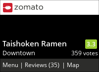 Taishoken Ramen 大勝軒 on Urbanspoon